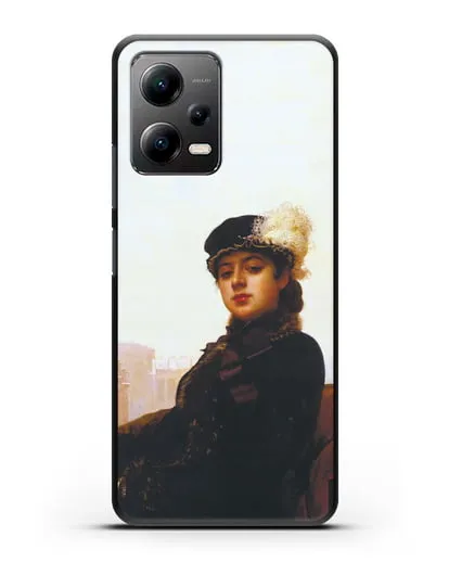 Чехол Портрет неизвестной (Крамской) силиконовый для Xiaomi Poco X5