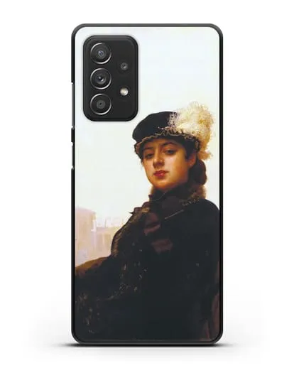 Чехол Портрет неизвестной (Крамской) силиконовый для Samsung Galaxy A53