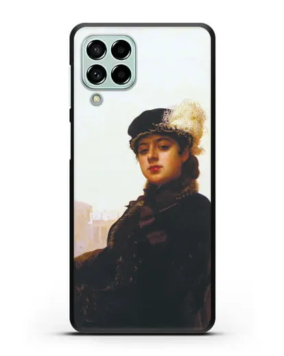 Чехол Портрет неизвестной (Крамской) силиконовый для Samsung Galaxy M53 [SM-M536]
