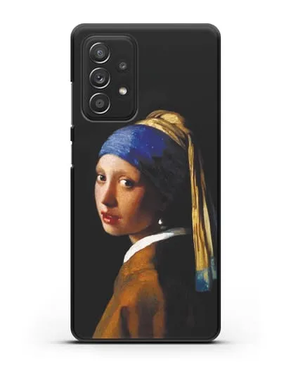Чехол Девушка с жемчужной серёжкой (Вермеер) силиконовый для Samsung Galaxy A53