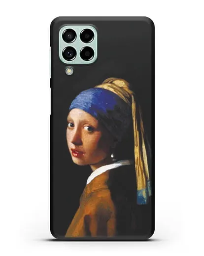 Чехол Девушка с жемчужной серёжкой (Вермеер) силиконовый для Samsung Galaxy M53 [SM-M536]