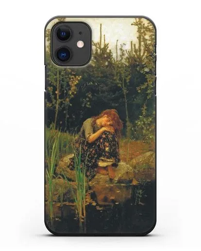 Чехол Алёнушка (Васнецов) силиконовый для iPhone 11
