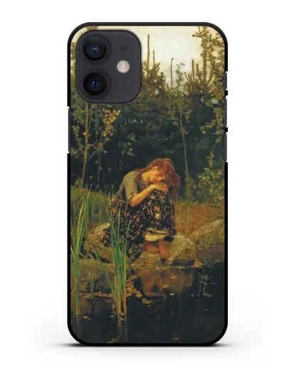 Чехол Алёнушка (Васнецов) силиконовый для iPhone 12 mini