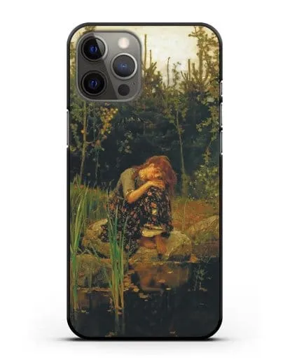 Чехол Алёнушка (Васнецов) силиконовый для iPhone 12 Pro Max