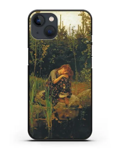 Чехол Алёнушка (Васнецов) силиконовый для iPhone 13 Mini