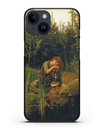 Чехол Алёнушка (Васнецов) силиконовый для iPhone 14