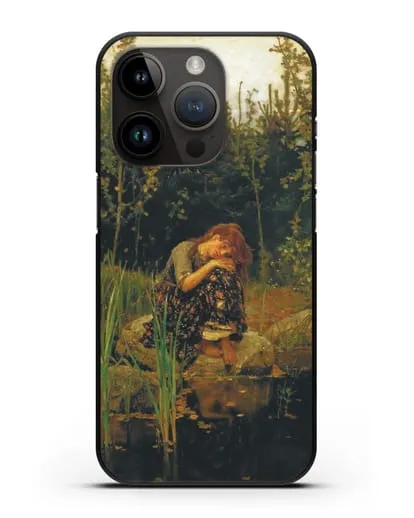 Чехол Алёнушка (Васнецов) силиконовый для iPhone 14 Pro