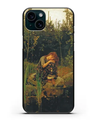 Чехол Алёнушка (Васнецов) силиконовый для iPhone 15 Plus
