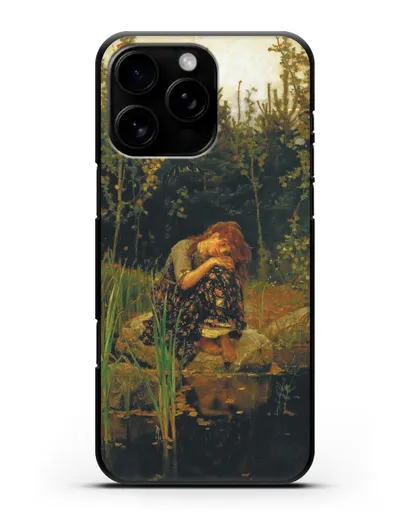 Чехол Алёнушка (Васнецов) силиконовый для iPhone 16 Pro Max