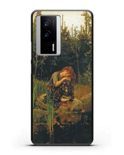 Чехол Алёнушка (Васнецов) силиконовый для Xiaomi Poco F5 Pro