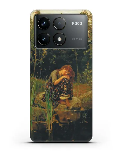 Чехол Алёнушка (Васнецов) силиконовый для Xiaomi Poco F6 Pro