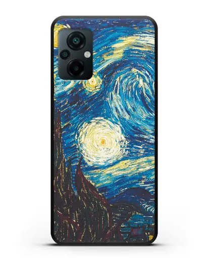 Чехол Звёздная ночь (Винсент ван Гог) силиконовый для Xiaomi Poco M5