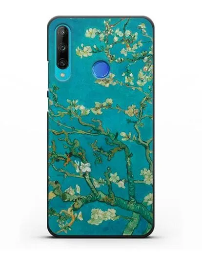 Чехол Цветущие ветки миндаля (Винсент ван Гог) силиконовый для Honor 9C