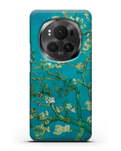 Чехол Цветущие ветки миндаля (Винсент ван Гог) силиконовый для Honor Magic 6 Pro