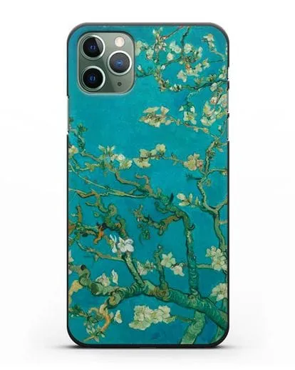 Чехол Цветущие ветки миндаля (Винсент ван Гог) силиконовый для iPhone 11 Pro Max