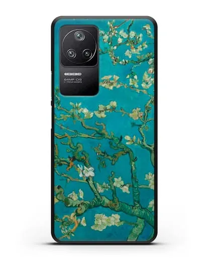 Чехол Цветущие ветки миндаля (Винсент ван Гог) силиконовый для Xiaomi Poco F4