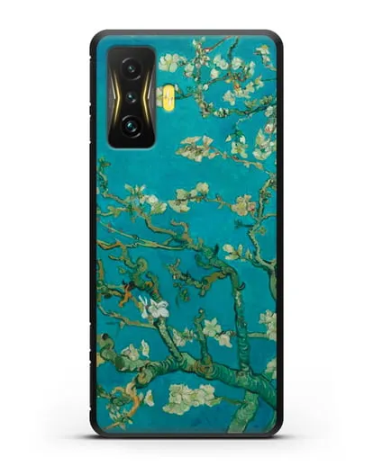 Чехол Цветущие ветки миндаля (Винсент ван Гог) силиконовый для Xiaomi Poco F4 GT