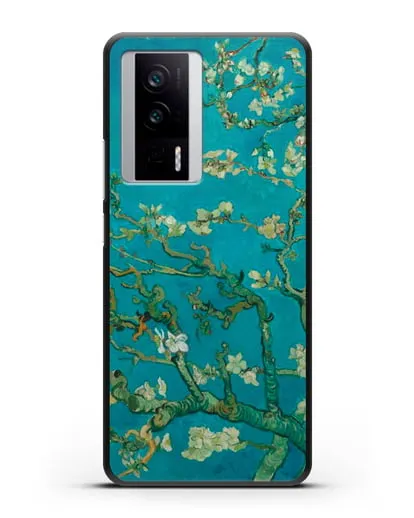 Чехол Цветущие ветки миндаля (Винсент ван Гог) силиконовый для Xiaomi Poco F5 Pro