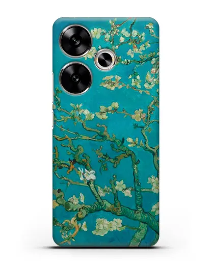 Чехол Цветущие ветки миндаля (Винсент ван Гог) силиконовый для Xiaomi Poco F6