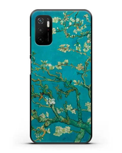 Чехол Цветущие ветки миндаля (Винсент ван Гог) силиконовый для Xiaomi Poco M3 Pro