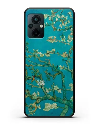 Чехол Цветущие ветки миндаля (Винсент ван Гог) силиконовый для Xiaomi Poco M5
