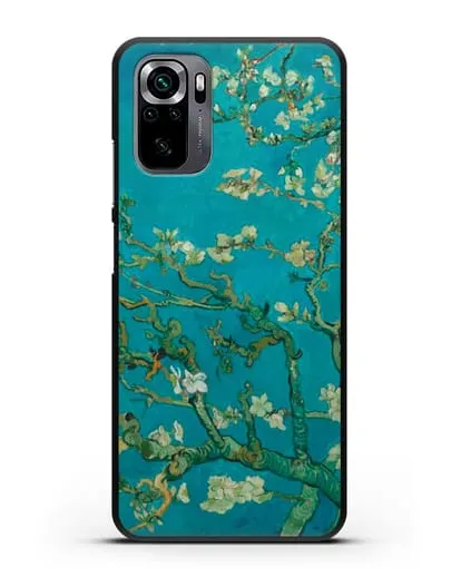 Чехол Цветущие ветки миндаля (Винсент ван Гог) силиконовый для Xiaomi Poco M5s