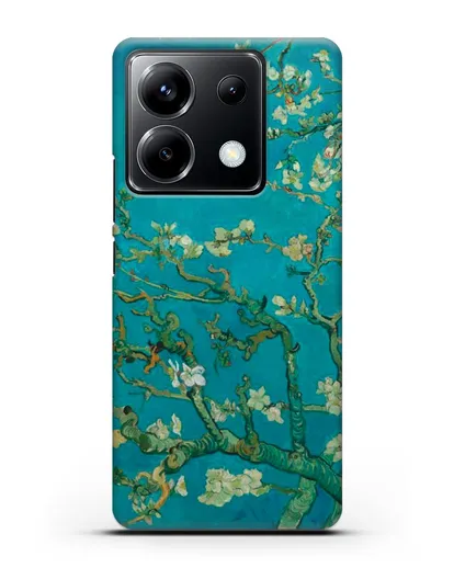 Чехол Цветущие ветки миндаля (Винсент ван Гог) силиконовый для Xiaomi Poco X6