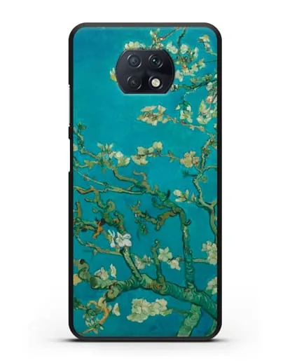 Чехол Цветущие ветки миндаля (Винсент ван Гог) силиконовый для Xiaomi Redmi Note 9T
