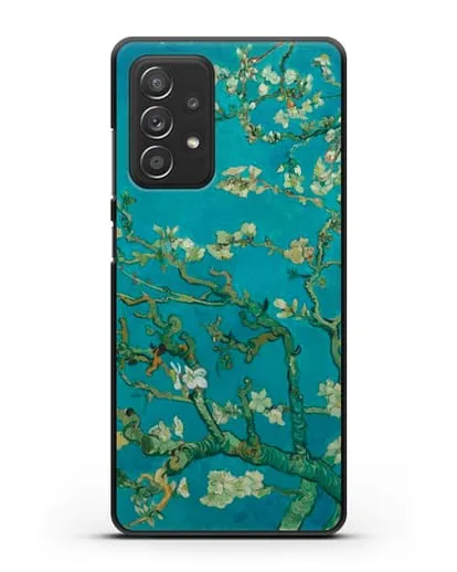Чехол Цветущие ветки миндаля (Винсент ван Гог) силиконовый для Samsung Galaxy A53