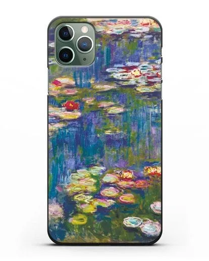 Чехол Кувшинки (Клод Моне) силиконовый для iPhone 11 Pro