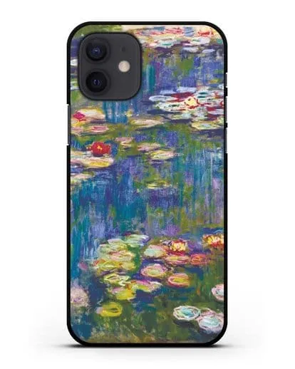 Чехол Кувшинки (Клод Моне) силиконовый для iPhone 12