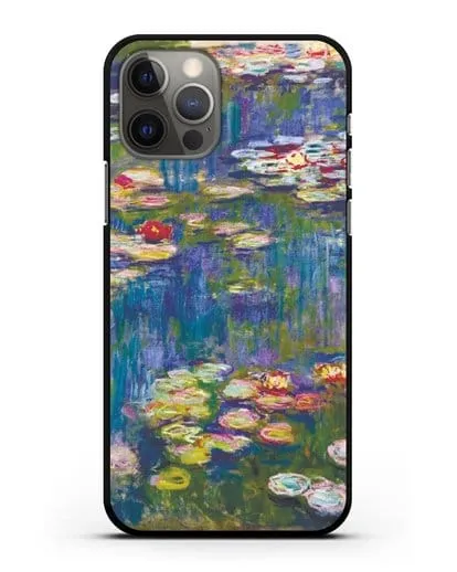 Чехол Кувшинки (Клод Моне) силиконовый для iPhone 12 Pro