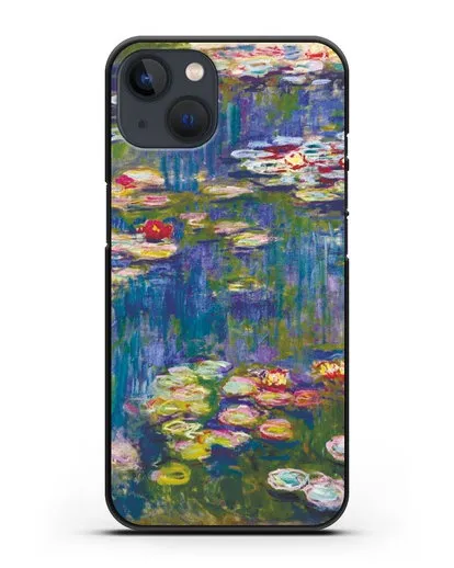 Чехол Кувшинки (Клод Моне) силиконовый для iPhone 13 Mini
