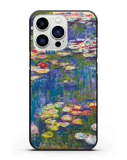 Чехол Кувшинки (Клод Моне) силиконовый для iPhone 13 Pro