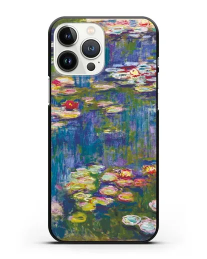 Чехол Кувшинки (Клод Моне) силиконовый для iPhone 13 Pro Max