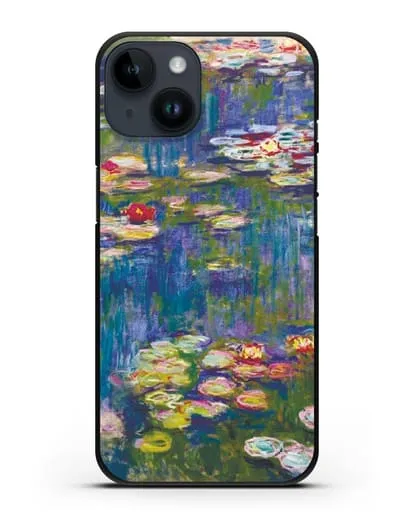 Чехол Кувшинки (Клод Моне) силиконовый для iPhone 14