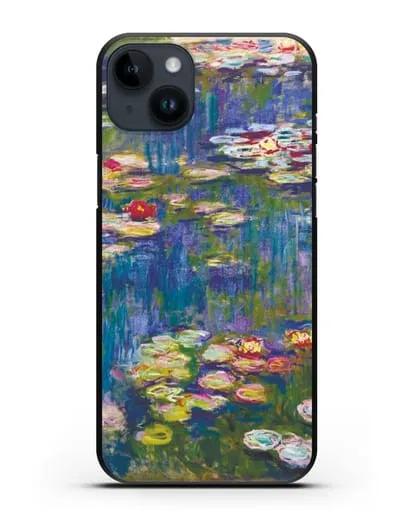 Чехол Кувшинки (Клод Моне) силиконовый для iPhone 14 Plus