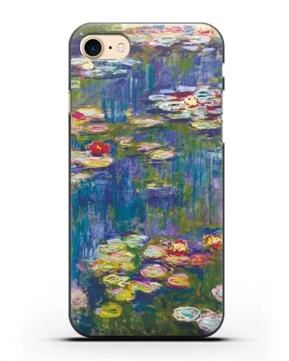 Чехол Кувшинки (Клод Моне) силиконовый для iPhone 7