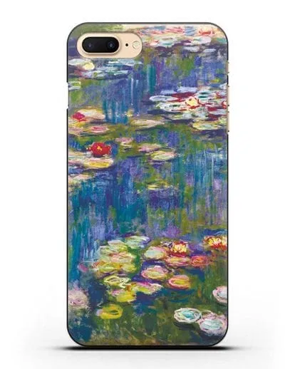 Чехол Кувшинки (Клод Моне) силиконовый для iPhone 7 Plus