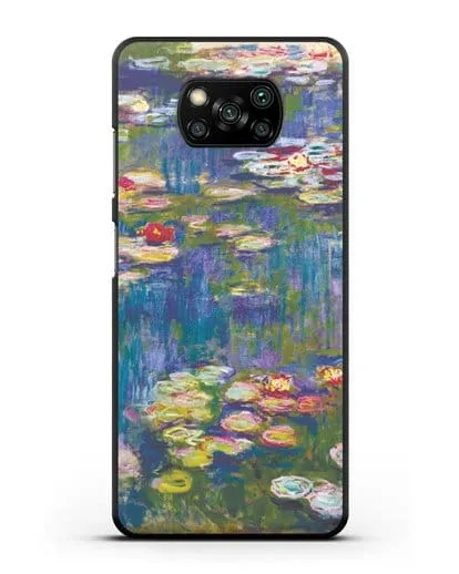 Чехол Кувшинки (Клод Моне) силиконовый для Xiaomi Poco X3