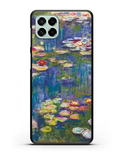 Чехол Кувшинки (Клод Моне) силиконовый для Samsung Galaxy M53 [SM-M536]