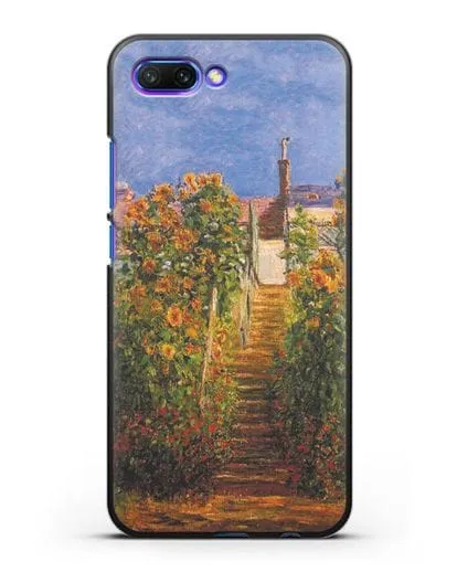 Чехол Сад художника в Ветёе (Клод Моне) силиконовый для Honor 10
