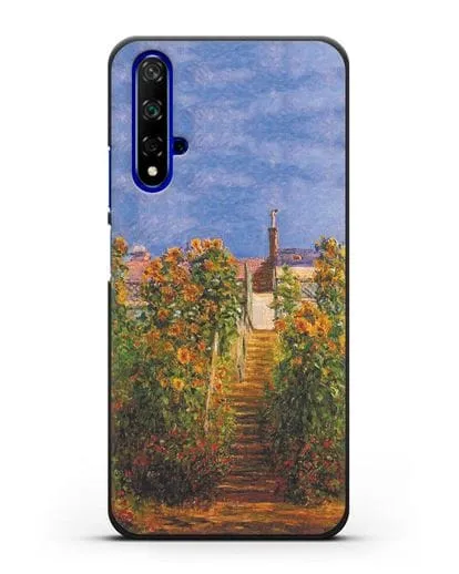 Чехол Сад художника в Ветёе (Клод Моне) силиконовый для Honor 20