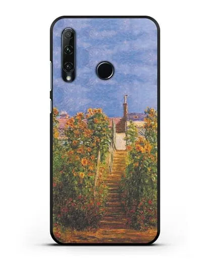 Чехол Сад художника в Ветёе (Клод Моне) силиконовый для Honor 20e
