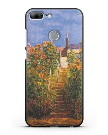 Чехол Сад художника в Ветёе (Клод Моне) силиконовый для Honor 9 Lite