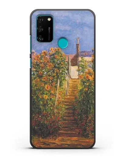 Чехол Сад художника в Ветёе (Клод Моне) силиконовый для Honor 9A