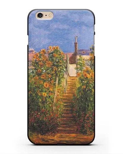 Чехол Сад художника в Ветёе (Клод Моне) силиконовый для iPhone 6s Plus