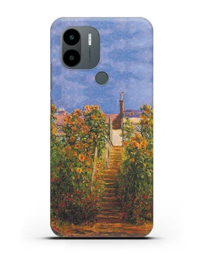Чехол Сад художника в Ветёе (Клод Моне) силиконовый для Xiaomi Poco C51