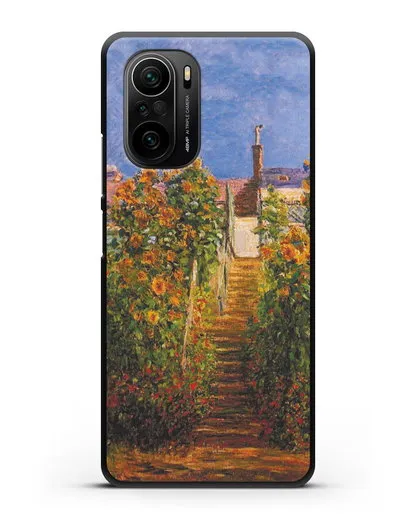 Чехол Сад художника в Ветёе (Клод Моне) силиконовый для Xiaomi Poco F3 Pro