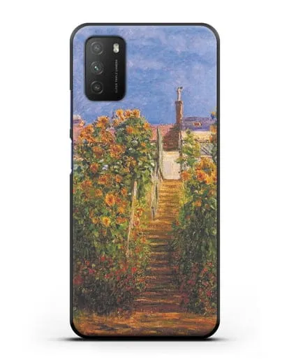 Чехол Сад художника в Ветёе (Клод Моне) силиконовый для Xiaomi Poco M3
